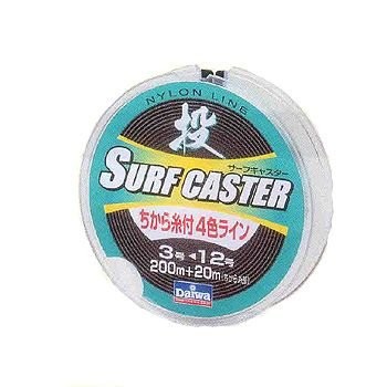 DAIWA Surfcaster 4-color Power Line R5-12 [Clear&Red&Blue&Yellow]