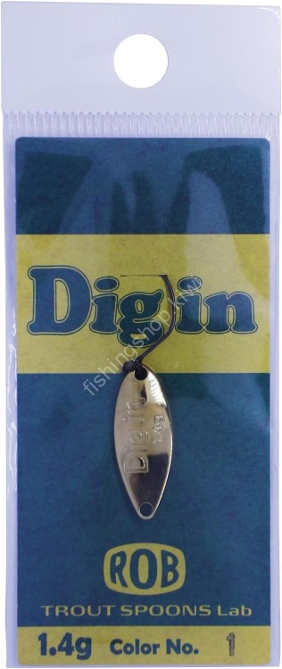 ROB LURE Dig in 1.4g #01 Gold