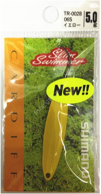 SHIMANO Cardiff Slim Swimmer 5.0g #06S Yellow