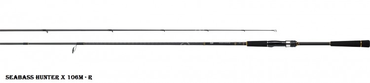 ロッド DAIWA SEABASS HUNTER X 106M Daiwa Seabass Hunter X 96ML R Spinning Rod Black Shore 2.90m