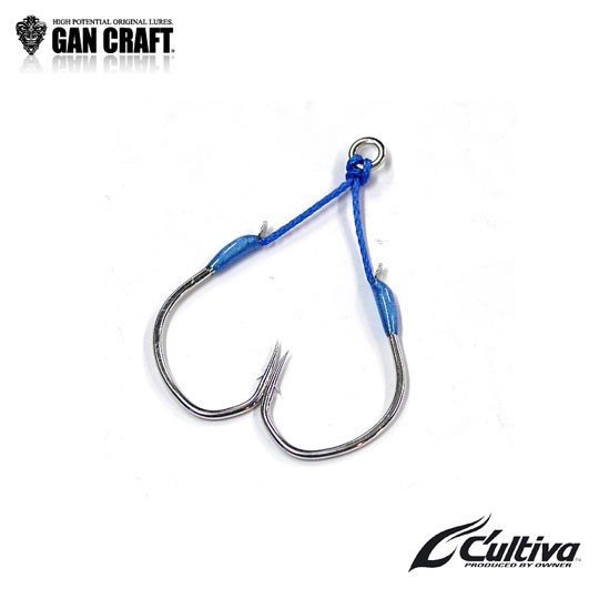 GAN CRAFT Cosogake Assist Hook 4 / 0 1.5 cm