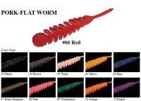 DEPS Pork Flat Worm M #01 Black