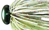 DEPS Head Block Jig 3/4oz Silicone Skirt Wire #21 Weed Shrimp