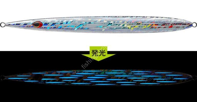 EVERGREEN Satou Jig 140g #ST11G Blue Glow Bait Ball