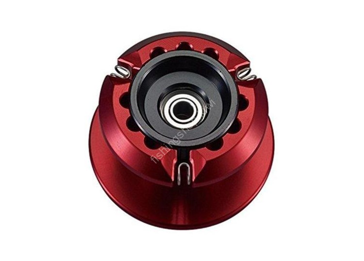 SHIMANO YUMEYA 17 Lake Master Aluminum Spool #Red