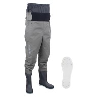 PAZDESIGN PBW-485 BS Fit High Boot Wader II [Felt Spike Sole] (Charcoal) S
