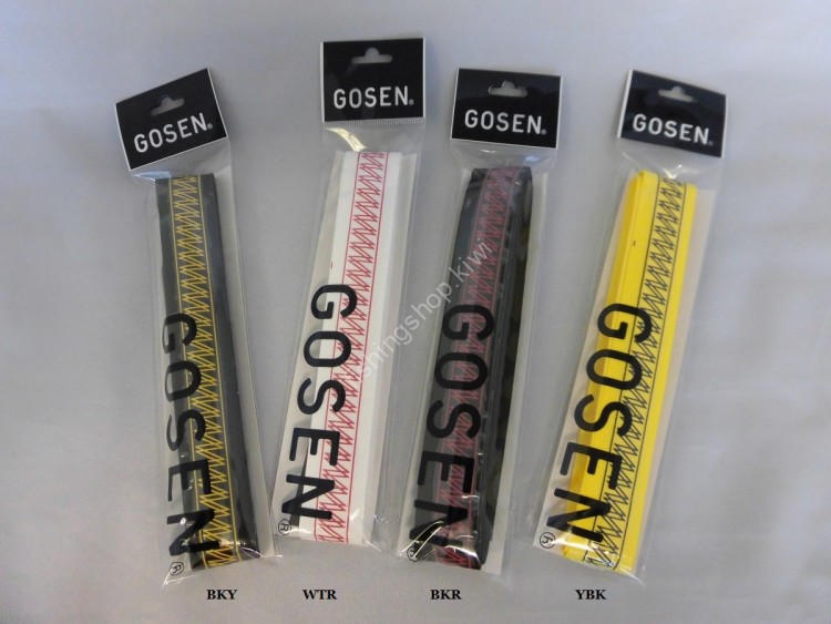 GOSEN Over Grip D Kobu #BKR Black Red