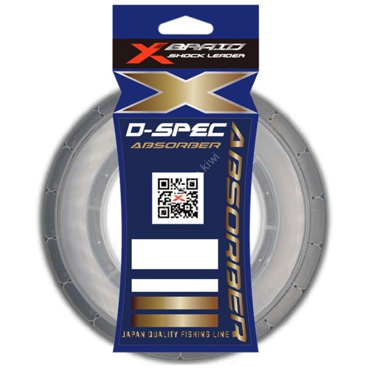 YGK XBraid D-SPEC Absorber [Clear] 30m #8 (30lb)