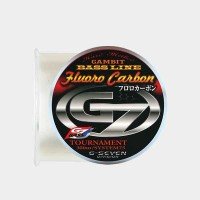 G-SEVEN Gambit Bass Line Fluorocarbon [Natural] 300m #1.75 (7lb)