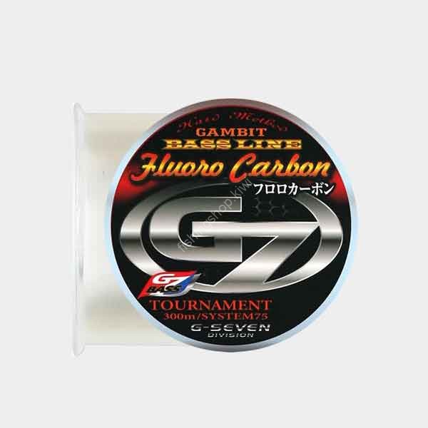 G-SEVEN Gambit Bass Line Fluorocarbon [Natural] 300m #1.75 (7lb)