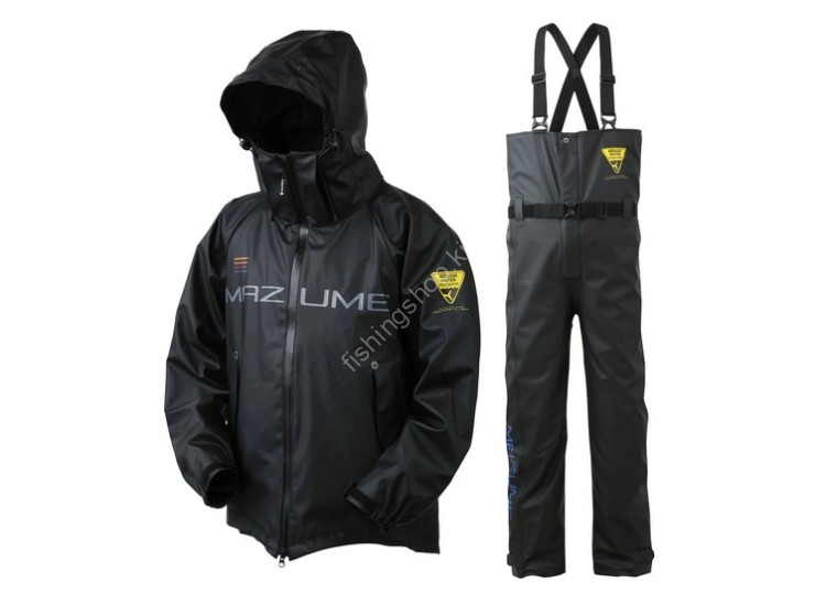 MAZUME Rough Water Rain Suit L #Black