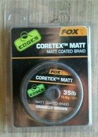 FOX Edges Coretex Matt [Gravelly Brown] 20m (35lb)