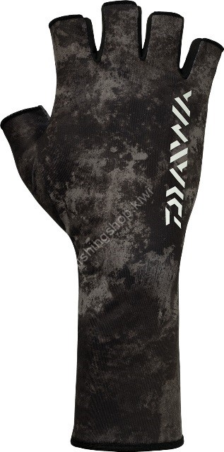 DAIWA DG-6624 Real Fit Gloves (Botton Black) M