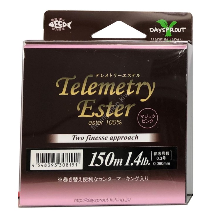DAYSPROUT Telemetry Ester Magic Pink 150m 1.4lb #0.3
