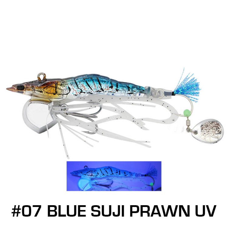 LITTLE JACK Ebinem 80g #07 Blue Suji Prawn UV