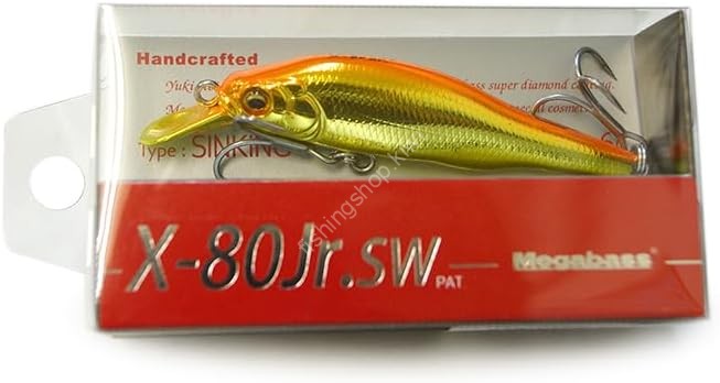 MEGABASS X-80 Jr. SW(SP-C) #UV Full Orange Gold