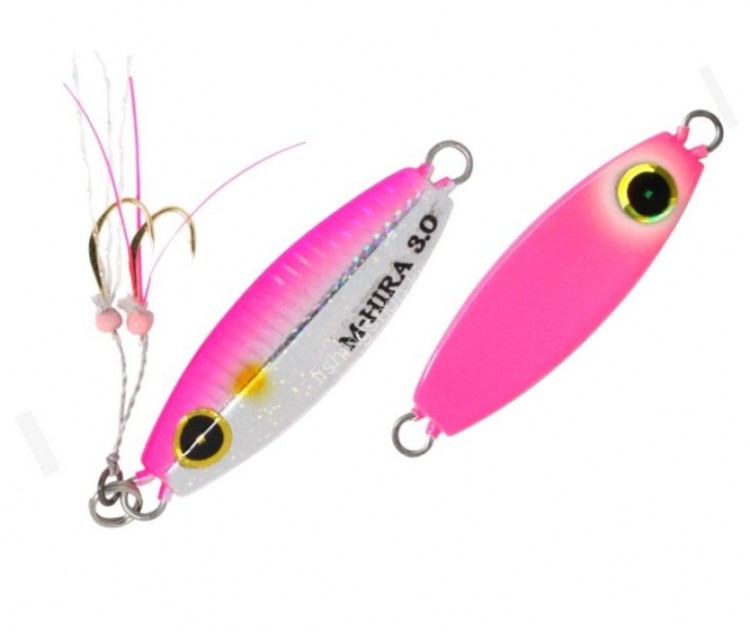 HAYABUSA FS436 Jack Eye M-Hira 3.0g #02 Keimura Pinku Iwashi Keiko Pinku