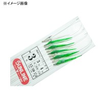 MIYAICHI MIYAICHI Madai Sabiki Type 3 (Long Rig) 10 Hooks [White/Green] 7-3-4 17.6m