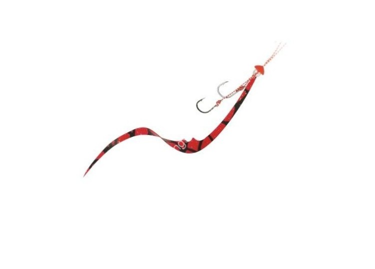 KAIYU Kaishin Silicone Neck Tie Single Curly Souther Unit #Gekiatsu Red Gold Flake