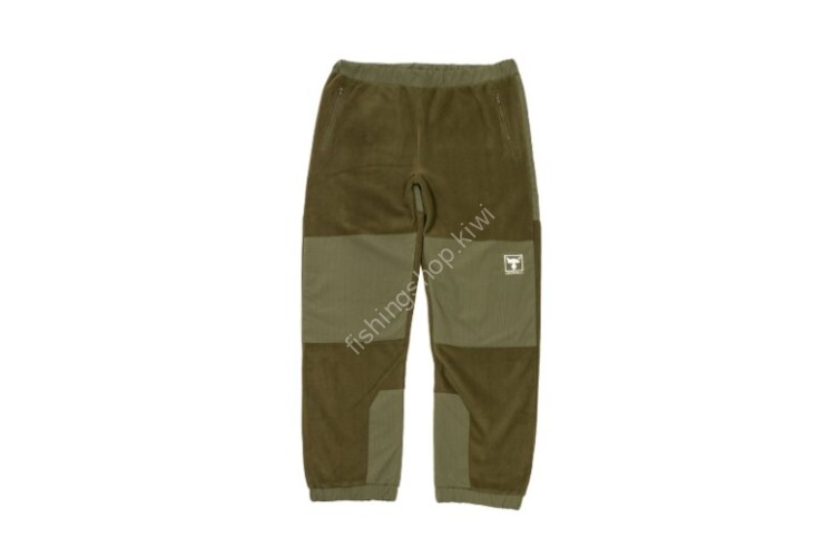 JACKALL Double Face Fleece Pants [Olive] XXL