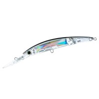 DUEL Crystal 3D Minnow Deep Diver Jointed 130F #C4 Silver Black