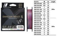 MAJOR CRAFT Dangan Braid X8 [10m x 5color] 300m #1.2 (25lb)