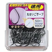 GAMAKATSU Box Round Seigo Surf Hineri [NS Black] #13 (60pcs)