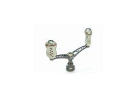 LIVRE 3752 Double Handle Wing 80 Fino Knob for Daiwa #Gunmetal/Titanium