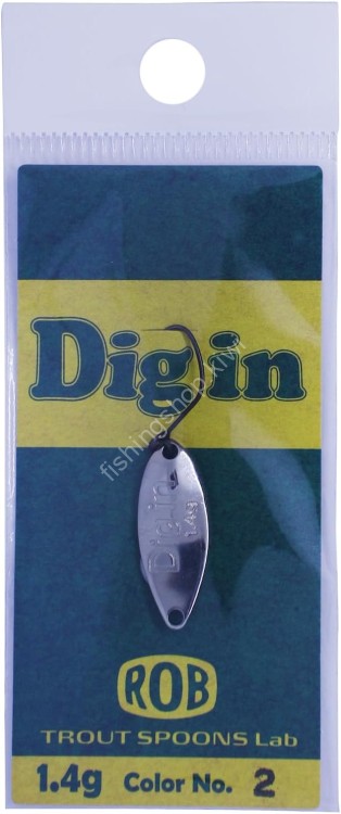 ROB LURE Dig in 1.4g #02 Silver