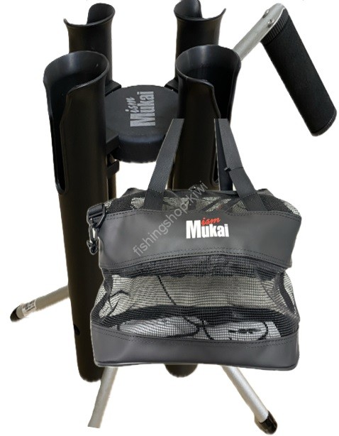MUKAI Rod Stand "Spot-4" #Black (With NEW Bag)