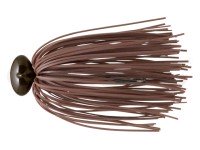 DEPS Hype Football Jig 3/8oz Silicone Fine Skirt #64SF Brown