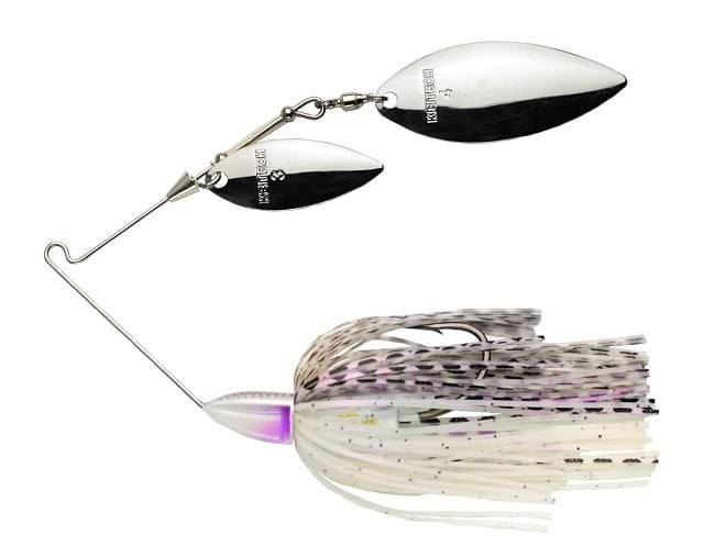 KEITECH Tee-Bone Spinnerbait 1/2oz DW #528 Purple Pearl Shad