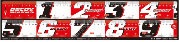 DECOY DA-6 Decoy Measure Sticker 100