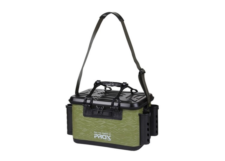 PROX Eva Tackle Bucket with Rod Holder 40cm PX 966240AG #Army Green