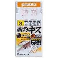 Gamakatsu FB120 KISU (Sillago) Boat Fishing SHIKAKE SHOT KISU (Sillago) Red 3 pcs 7-1