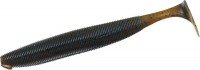 DAIWA Steez Stirring Shad 4.3" #Dark Cinnamon Blue Flake
