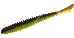 BAIT BREATH Fish Tail Ringer 3.5 #931 Green Pumpkin / Chart (2T)