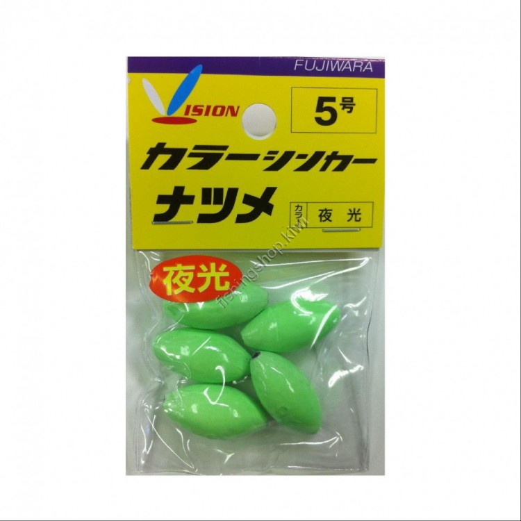Fujiwara Colour Sinker Jujube No.5 Luminous