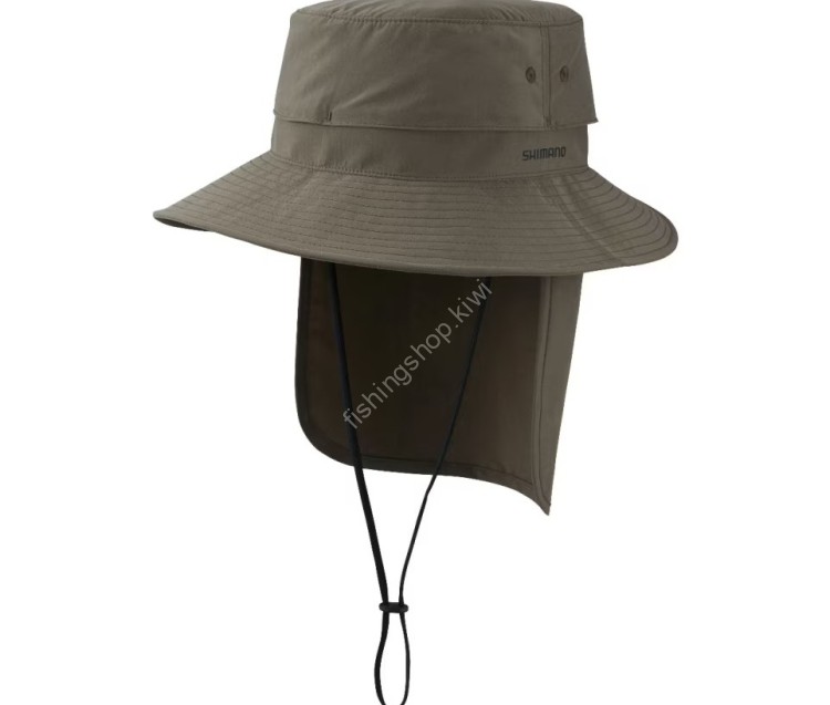 SHIMANO CA-064V Synthetic Shade Hat Brown M