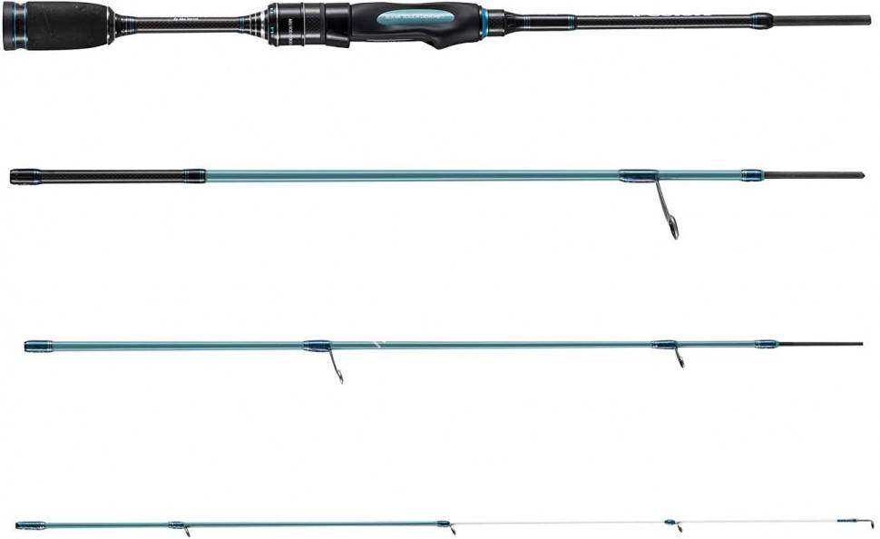 ABU GARCIA Salty Style Colors STCS-554LS-PB Pastel Blue Rods
