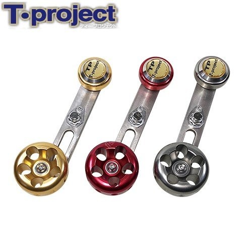 T-PROJECT Mash W Arm Titanium Power Handle RR (Ruby Red)