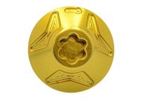 LIVRE Center Handle Nut for Daiwa Right-Handed #Gold