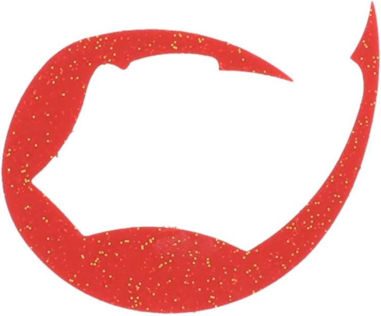 DAIWA Kohga Silicone Necktie Pas De Chat M #Red Lame