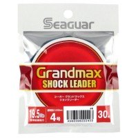 KUREHA Seaguar Grand Max Shock Leader [Clear] 30m #4 (19.5lb)