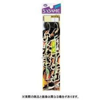 SASAME Bukkomi Yako Unagi Anago E-232 [Glow Green] 1 Hook 12-4 (2pcs)