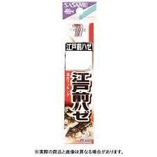 SASAME Edo Mae Haze Hook GA003 [Red] #5 w/Thread
