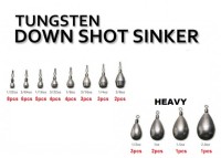 REINS Tungsten Heavy Down Shot Sinker 1oz (28.0g)