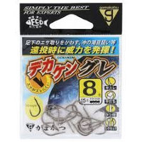 GAMAKATSU Deca Kengure [Brown] #8 (15pcs)