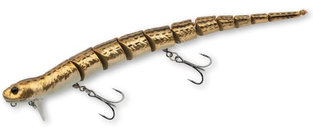 SAVAGE GEAR 3D Wake Snake 8'' F #Brown Chrome