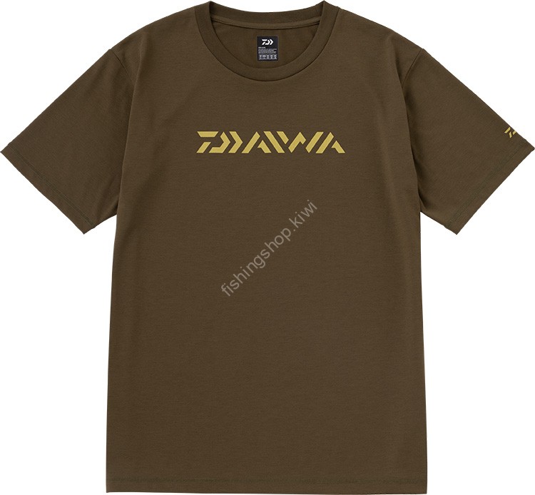 DAIWA DE-8623 Clean Ocean Logo T-Shirt (Olive) M